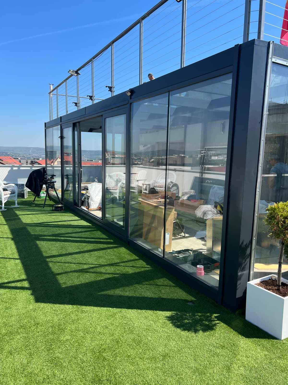 Inchidere Sticla Terasa Penthouse