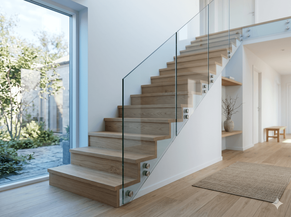 Balustrade din sticla
